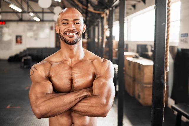 Ostarine MK-2866: Strength comes not only from the muscles. Shot of a young man taking a break during a workout